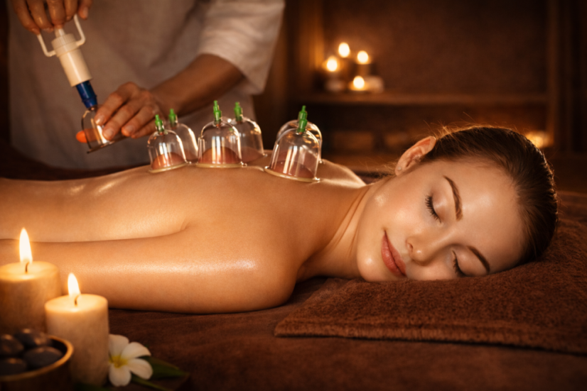 Baňkování s masáží - Délka v minutách: 60 Baňkování s masáží - Délka v minutách: 60