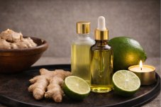 Masážní rituál zázvor s limetkou