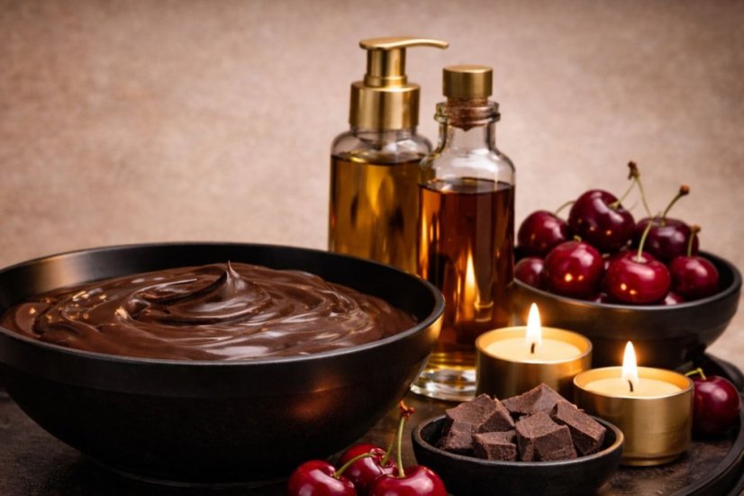 Masážní rituál višně v čokoládě - Délka v minutách: 150