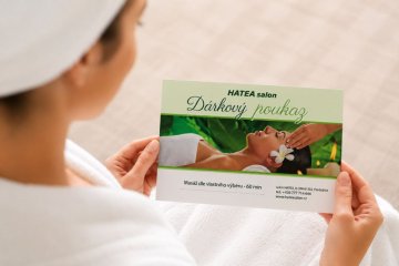 Dárkové poukazy HATEA salon Pardubice